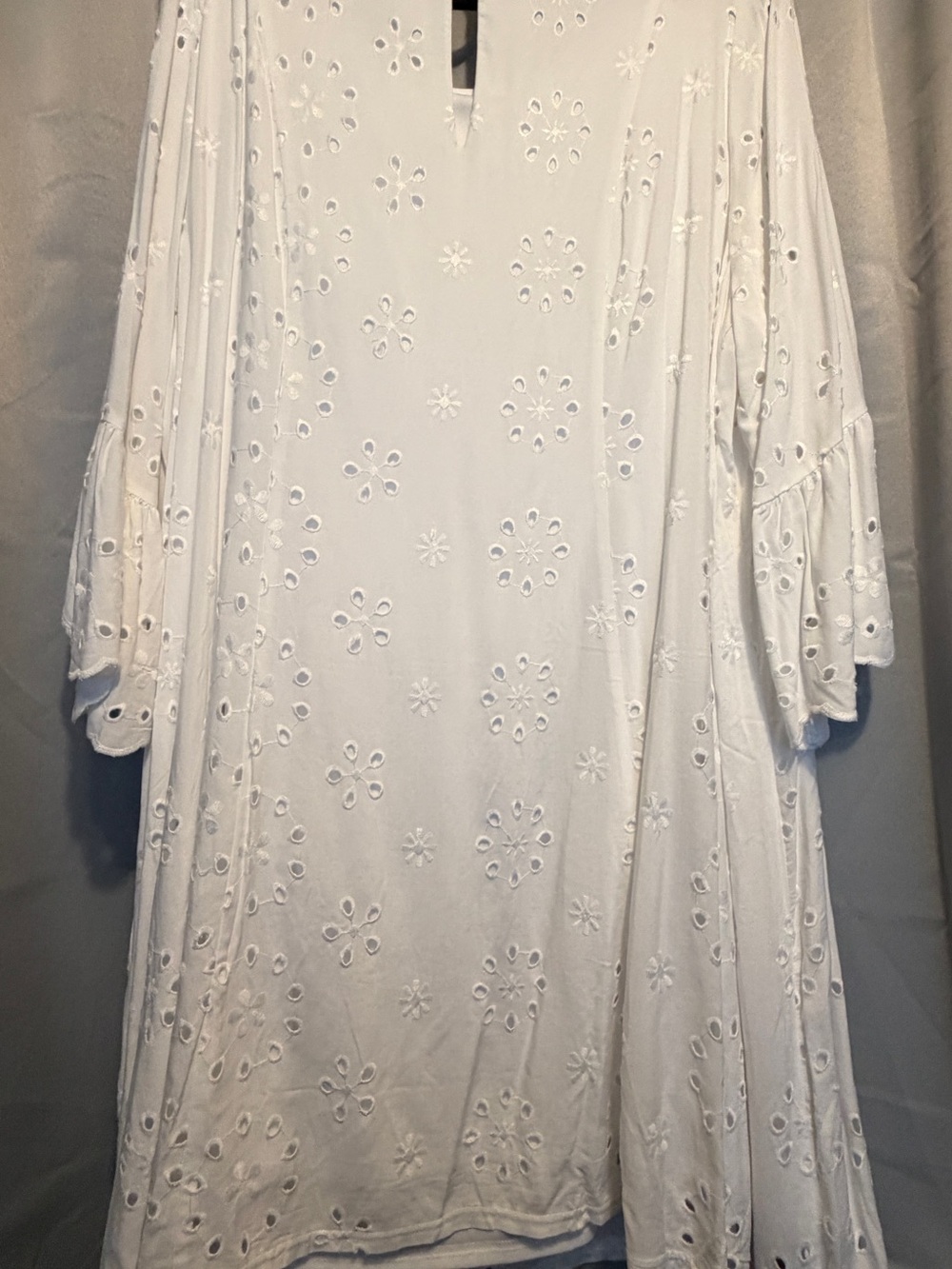 Torrid White Eyelet Swing Dress - NWT - Picture 5 of 6